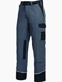 BP® Work & Wash Color Bundhose 1609 559 53, dunkelgrau-schwarz Produktbild
